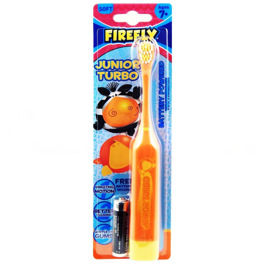 Firefly Junior Turbo Pilli Çocuk Diş Fırçası Turuncu