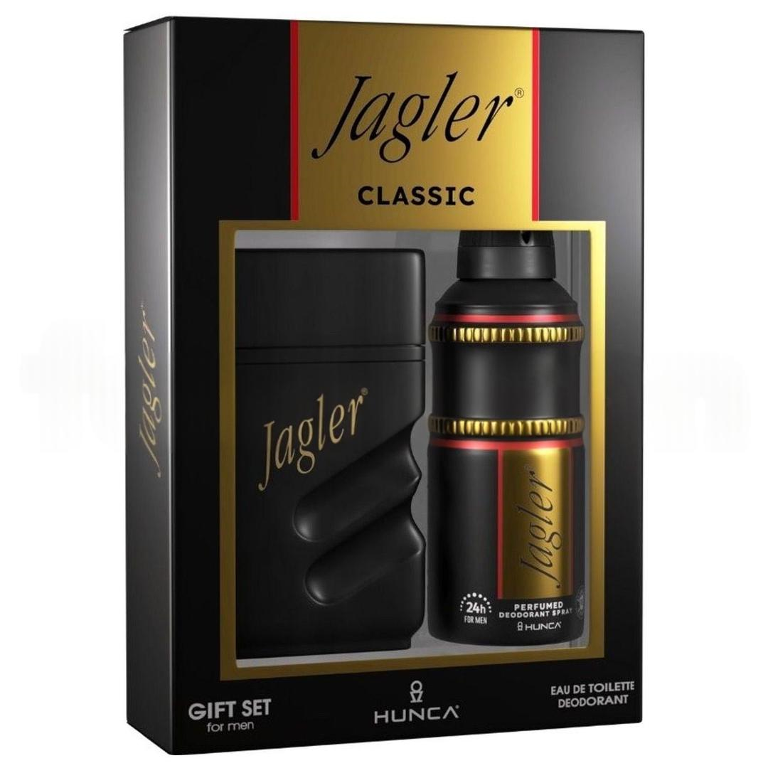 Jagler Classic EDT 90 ml + Classic Deodorant 150 ml Erkek Kofre