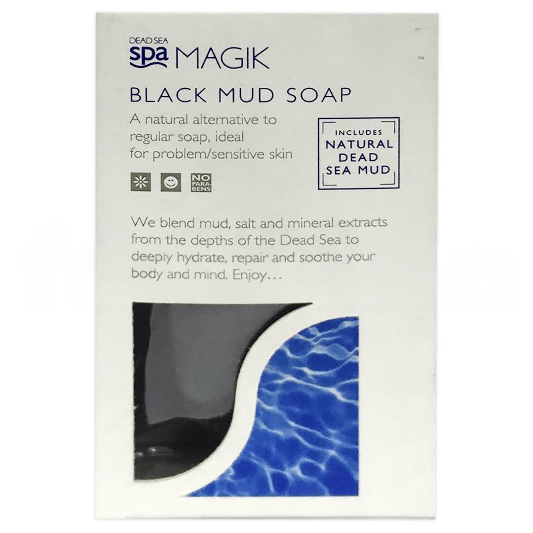 Dead Sea Spa Magik Black Mud Soap 100 gr