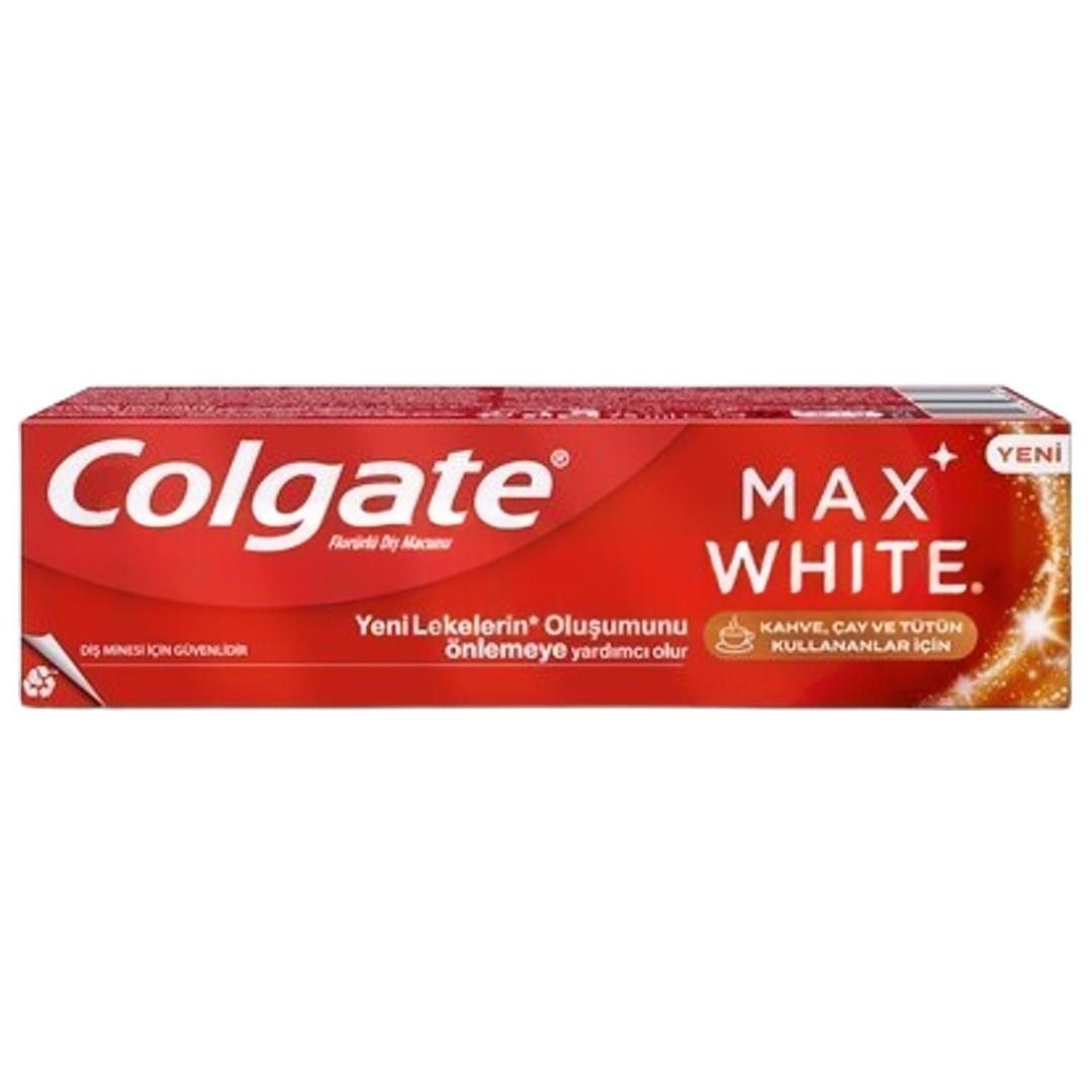 Colgate Max White Kahve Çay Tütün Lekelerine Karşı Diş Macunu 75 ml