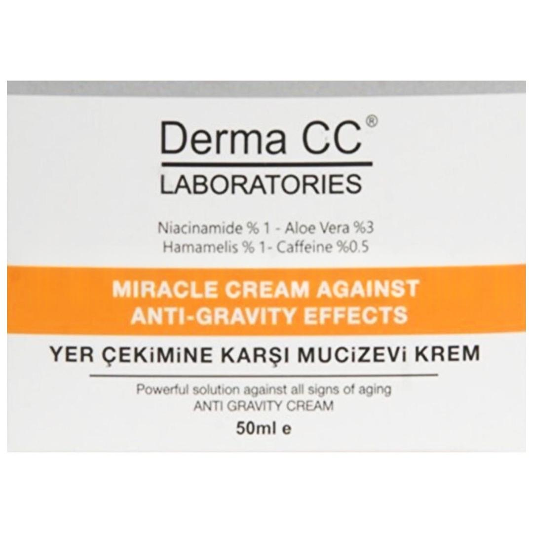 Derma CC Laboratories Miracle Cream Anti Gravity Yer Çekimine Karşı Mucizevi Krem 50 ml