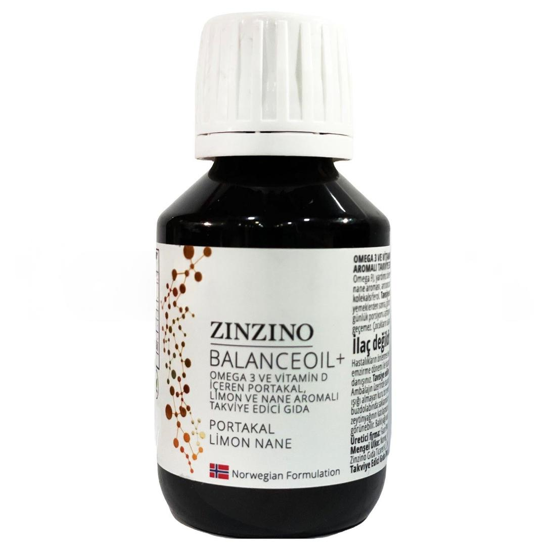 Zinzino Balanceoil + Omega 3 & Omega 9 & Vitamin D 100 ml