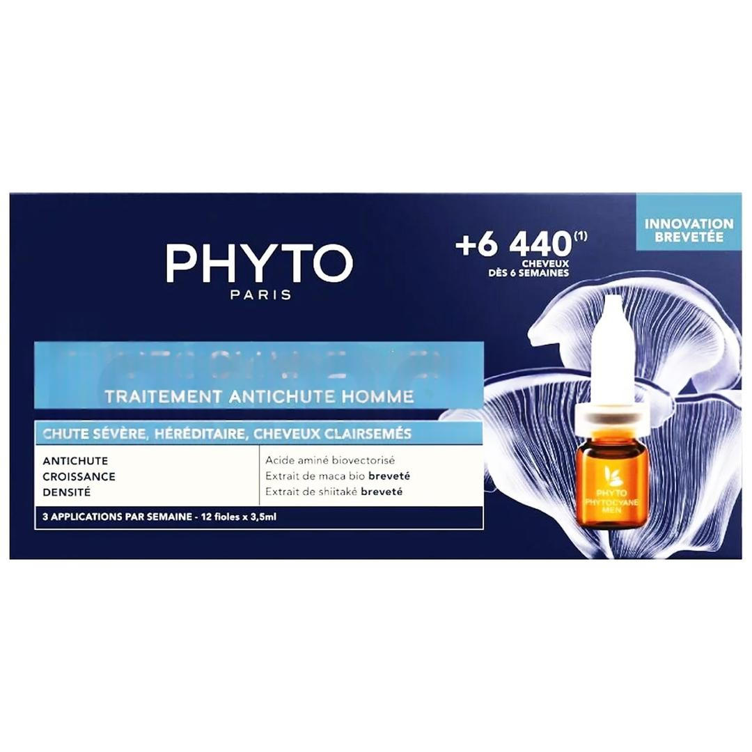 Phyto Cyane Erkek Tipi Kronik Saç Dökülmesi Karşıtı Bakım Serumu 12'li 5 ml