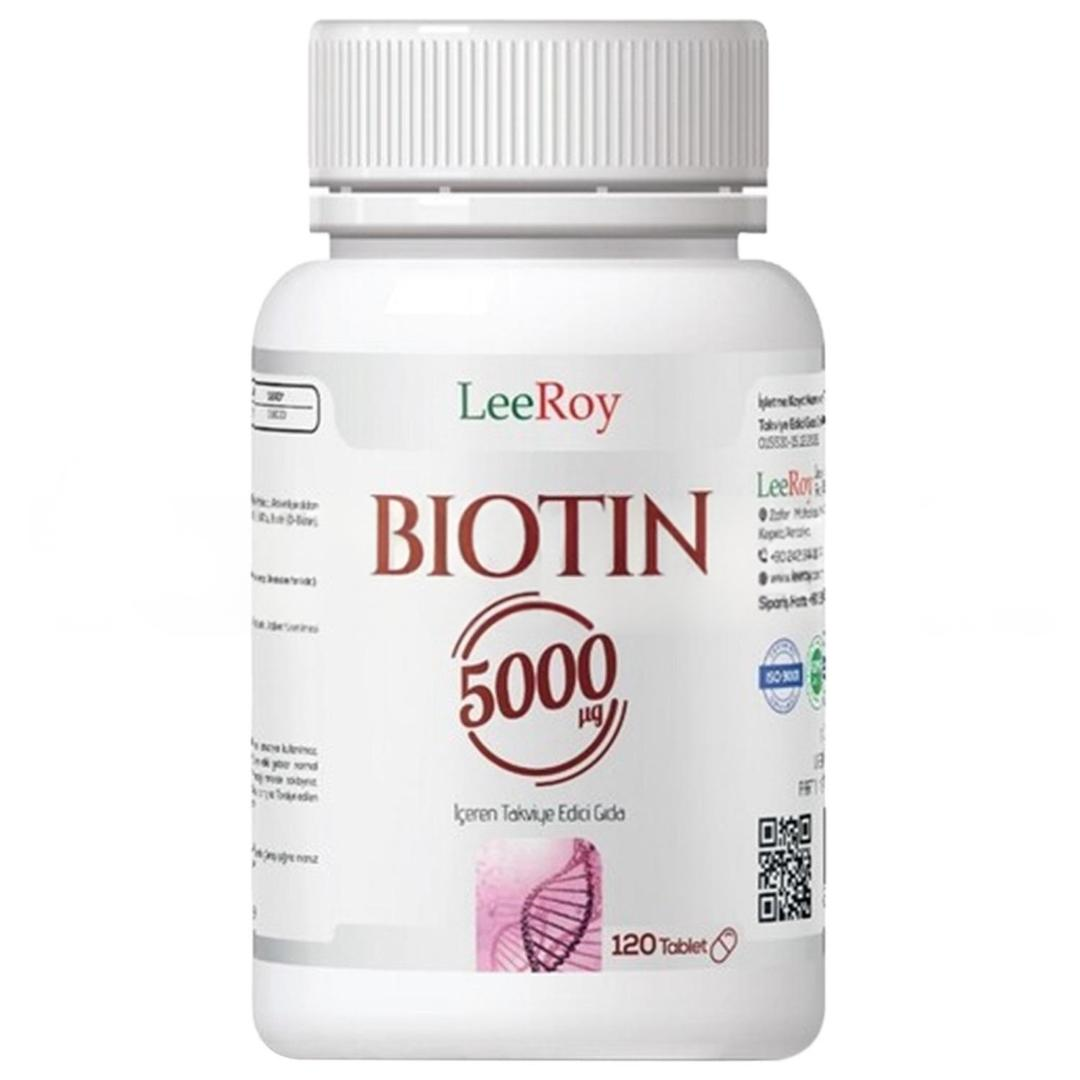 Leeroy Biotin 5000 mg 120 Tablet