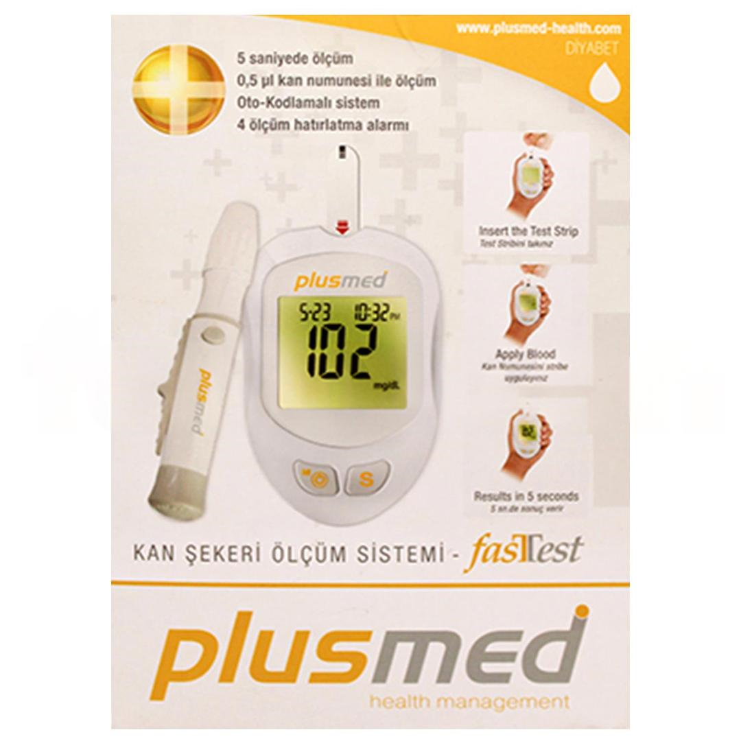Plusmed PM-100 Fasttest Kan Şeker Ölçüm Cihazı