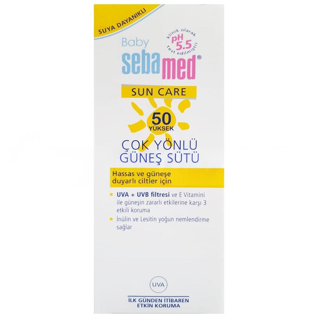 Sebamed Baby Sun Care Çok Yönlü Güneş Sütü SPF50 100 ml