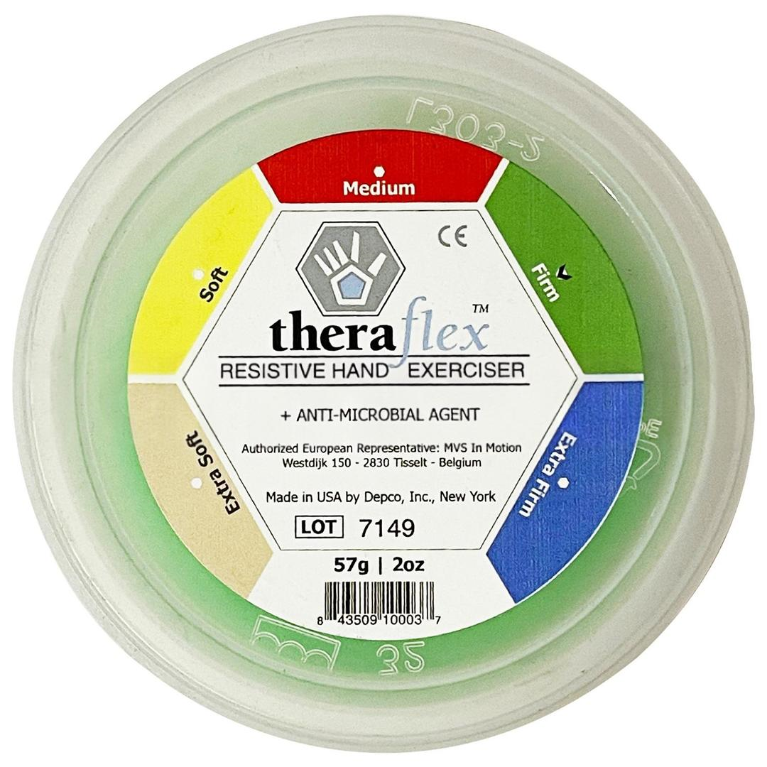 Theraflex El Egzersiz Hamuru 57 gr - Firm Yeşil
