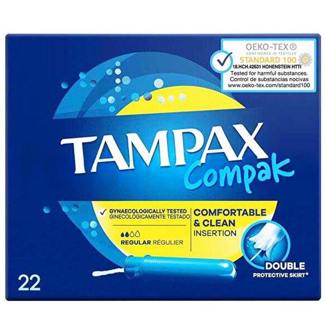 Tampax Compak Tampon Normal 22'li