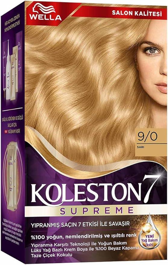 Wella Koleston Supreme Saç Boyası 9/0 Sarı