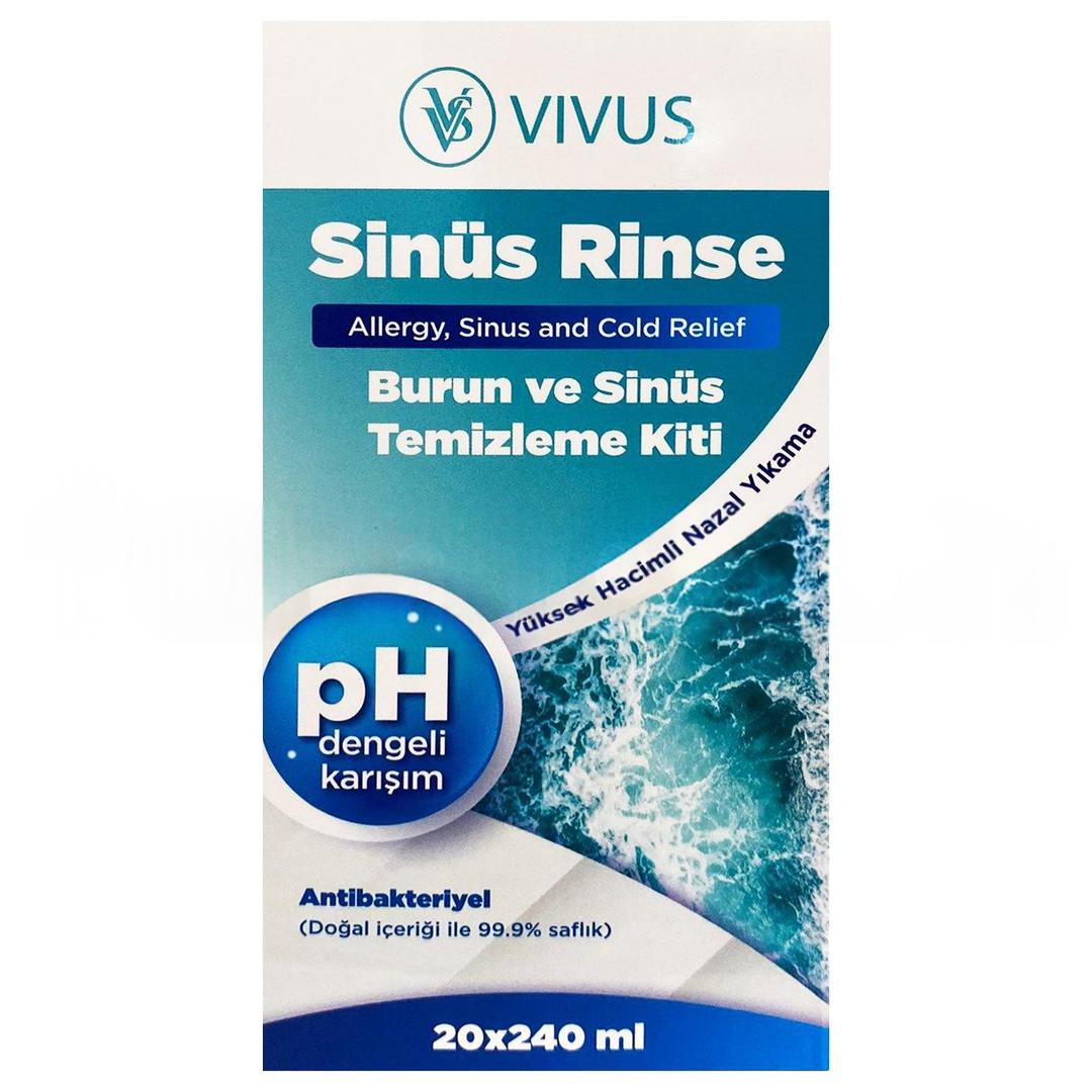 Vivus Sinus Rinse Yetişkin 20 x 240 ml