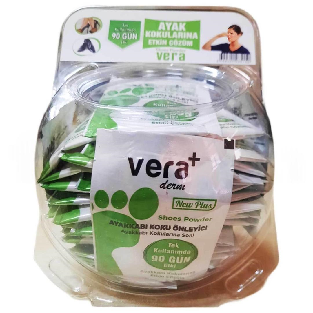 Vera Derm Ayak Koku Önleyici Toz 10 gr - 48 Adet Fanus Hediyeli