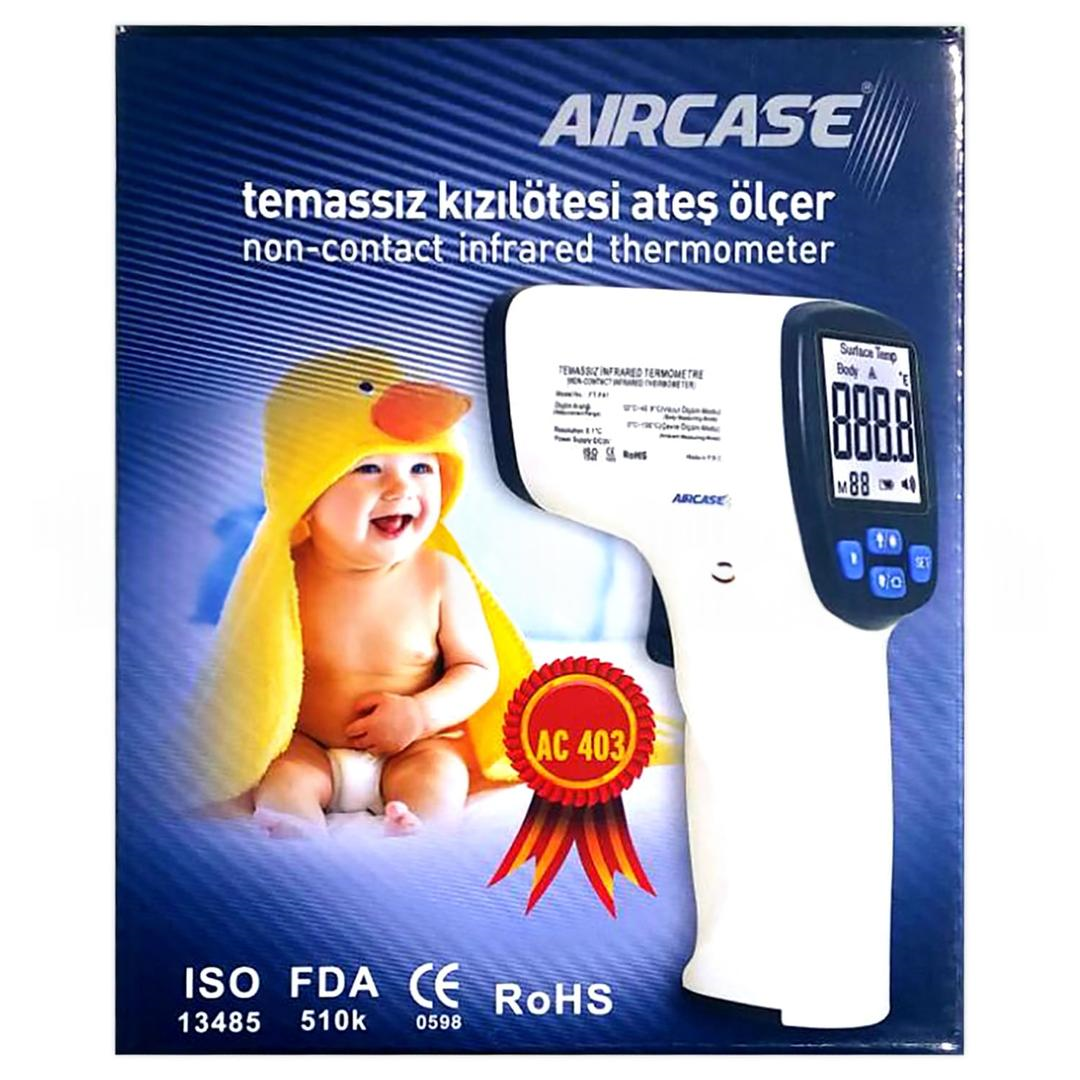 Aircase AC 403 Tabanca Tipi Temassız Ateş Ölçer (32 Hafıza)