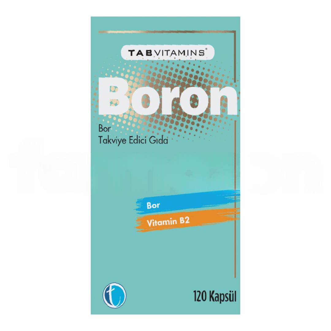 Tabvitamins Boron Bor 120 Kapsül
