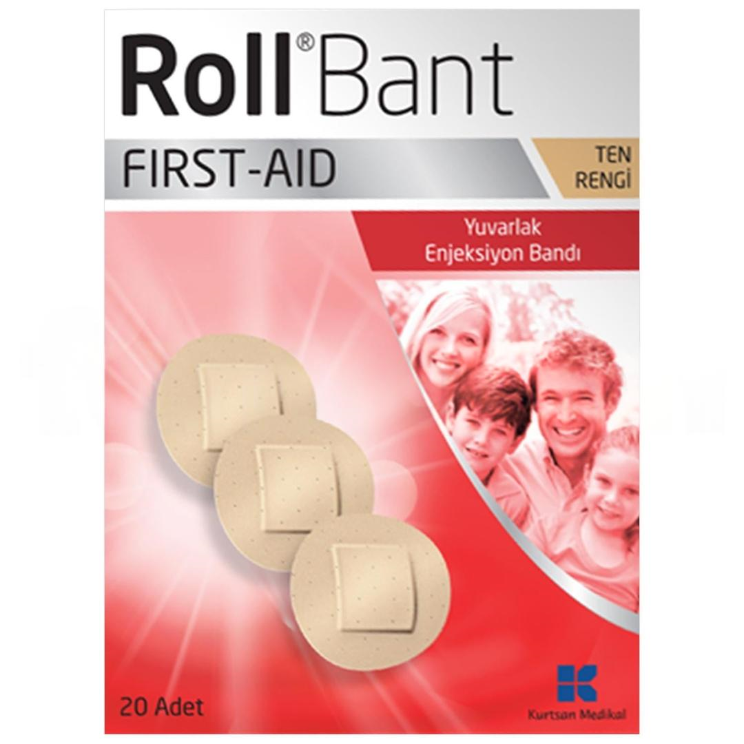 Roll Bant First Aid Enjeksiyon Bandı 20'li