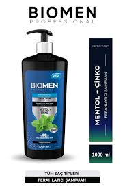 Biomen Professional Mentol Çinko 1000 ml Kepek Karşıtı Ferahlatıcı Şampuan