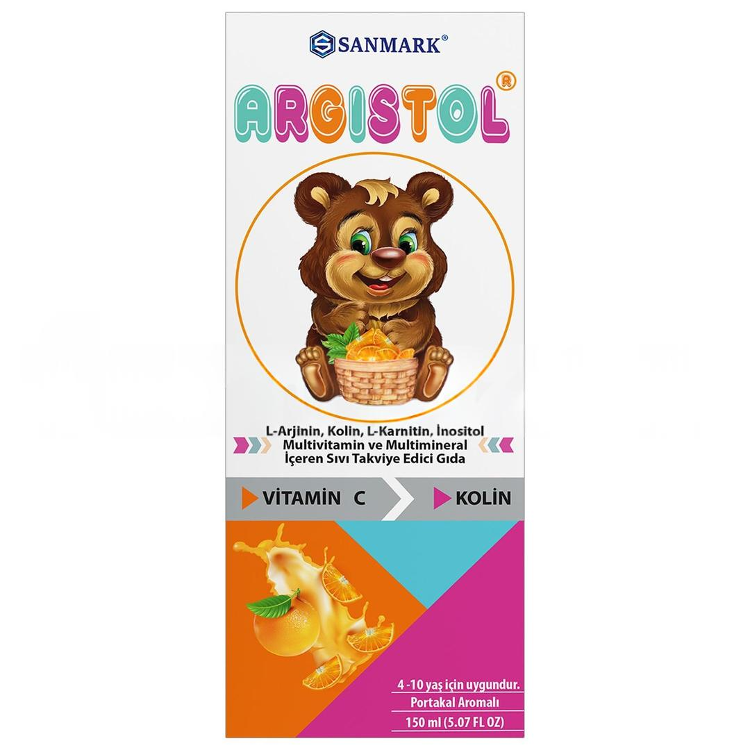 Sanmark Argistol Vitamin C Şurup 150 ml