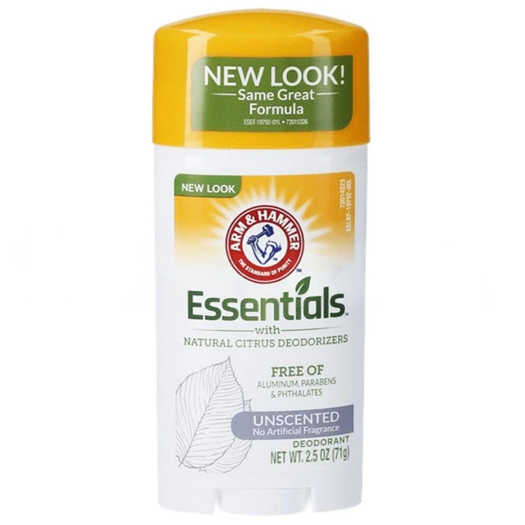 Arm & Hammer Essentials Natural Deodorant Unscented 71 gr