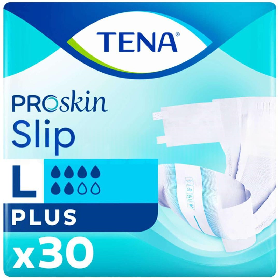 Tena Proskin Slip Plus 6 Damla Hasta Bezi Large 30'lu