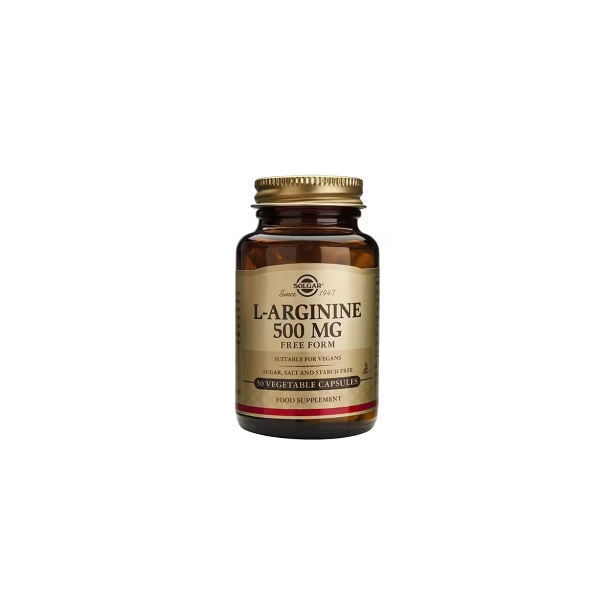 Solgar L-Arginine 500 mg 50 Tablet