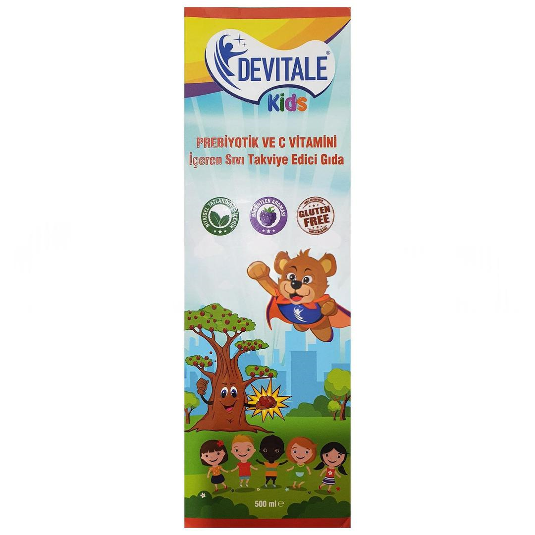 Devitale Kids Prebiyotik ve C Vitamini İçeren Sıvı Takviye Edici Gıda 500 ml