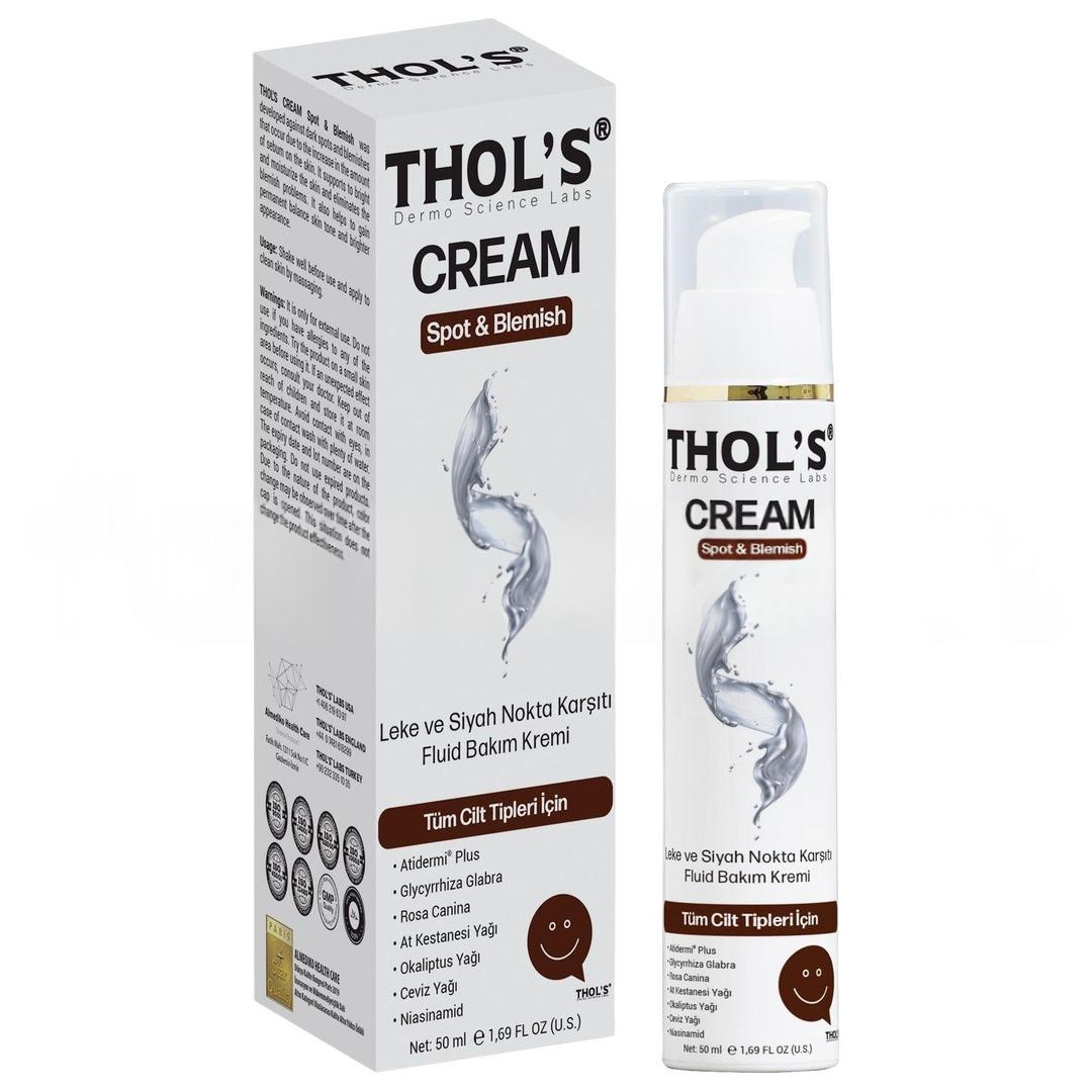 Thol's Cream Spot & Blemish TB24 Leke ve Siyah Nokta Karşıtı Fluid Bakım Kremi 50 ml