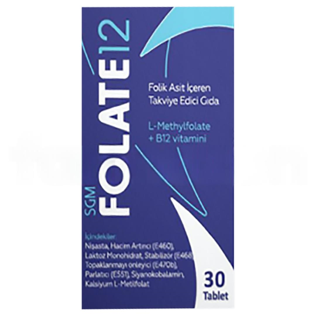 Folate12 30 Tablet