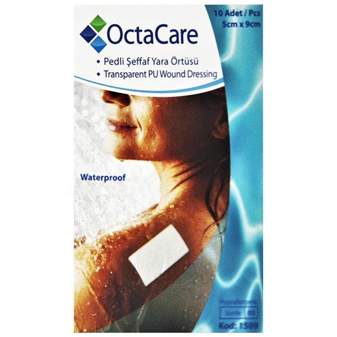 Octacare Pedli Şeffaf Yara Örtüsü 5 cm x 9 cm - 10'lu
