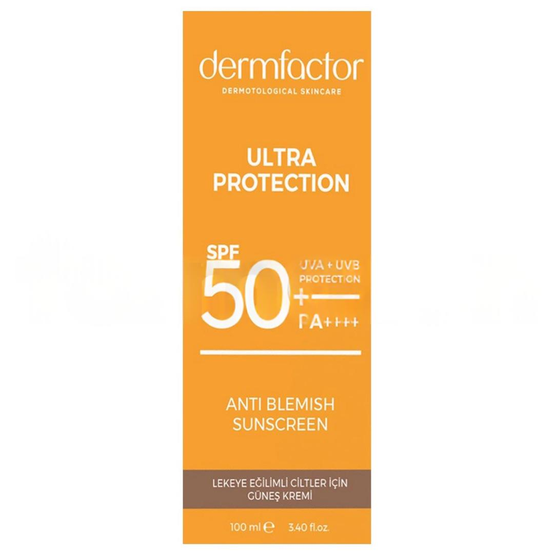 Dermfactor Ultra Protection Lekeye Eğilimli Cilt Tipleri İçin Güneş Kremi SPF50 120 ml