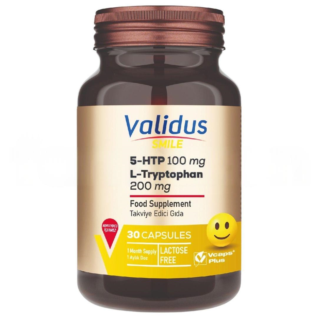Validus Smile 5-HTP 100 mg 30 Kapsül