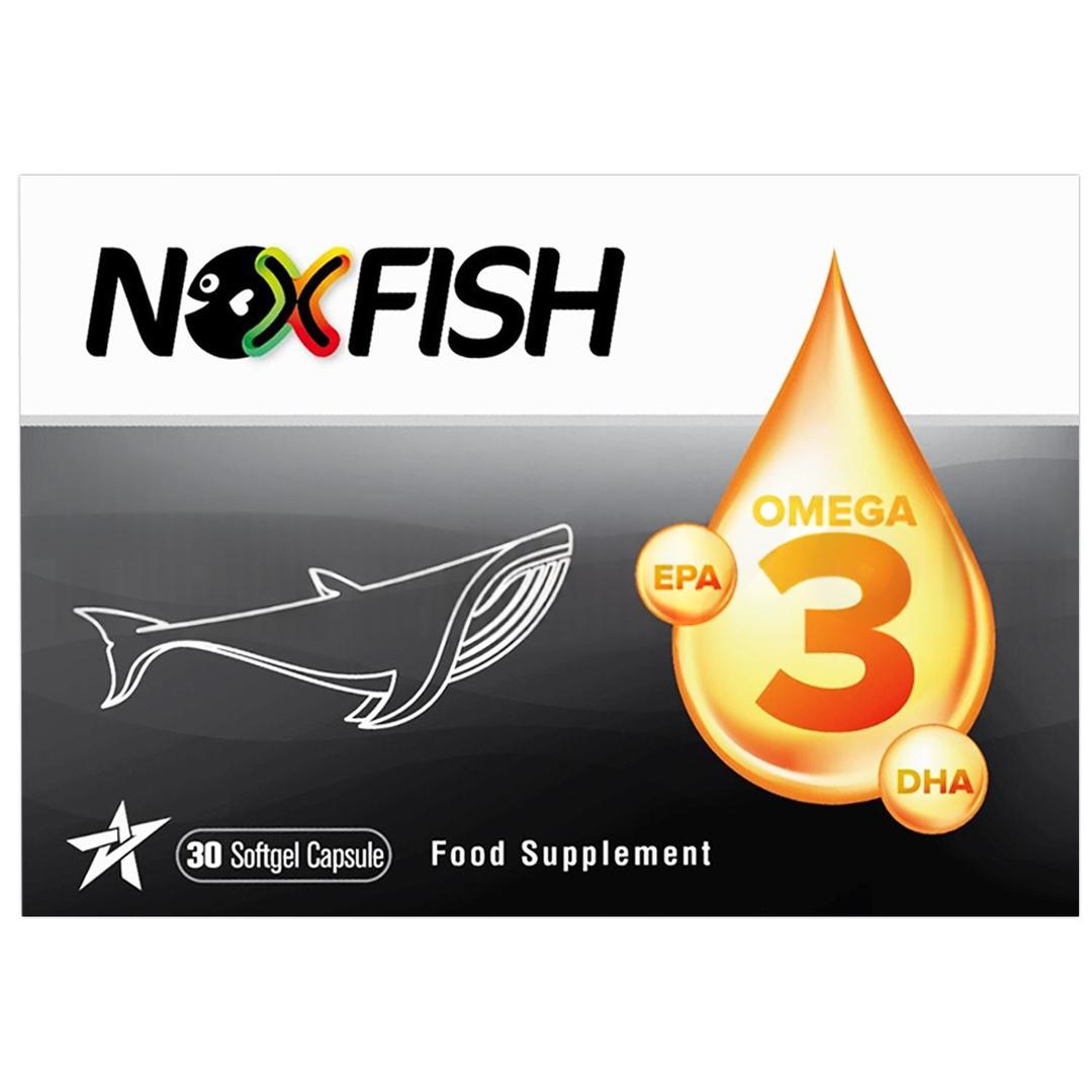 Noxfish Balık Yağı Omega-3 EPA DHA 30 Yumuşak Kapsül