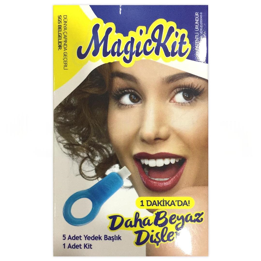 Magic Kit Diş Temizleme Kiti 1 Aparatlı + 5 Yedekli Tekli - Eski Ambalaj