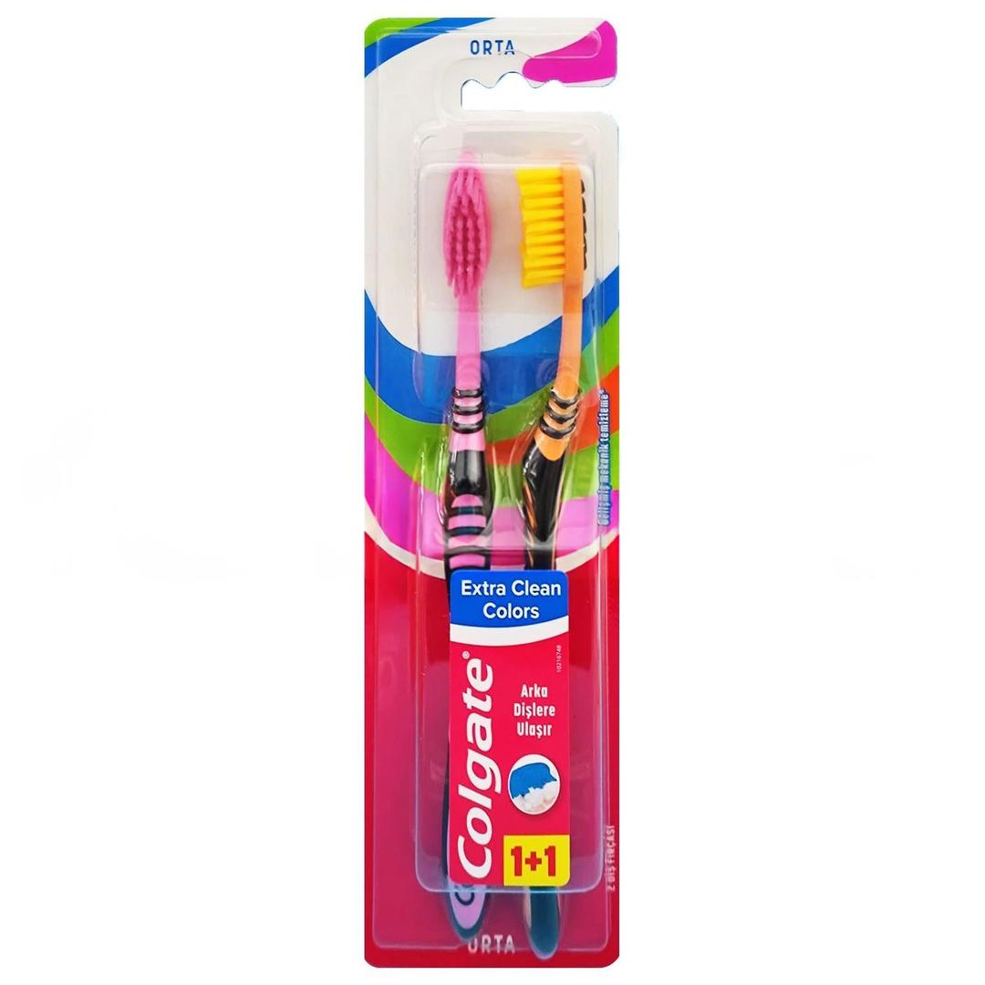 Colgate Diş Fırçası Extra Clean Colors - 1 Alana 1 Hediye