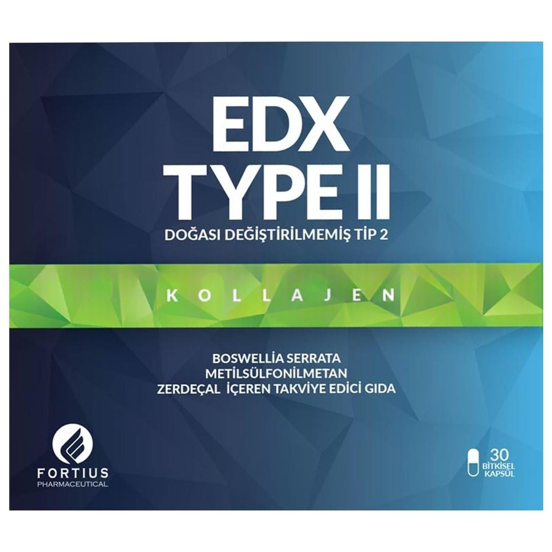 Edx Type II Collagen 30 Kapsül