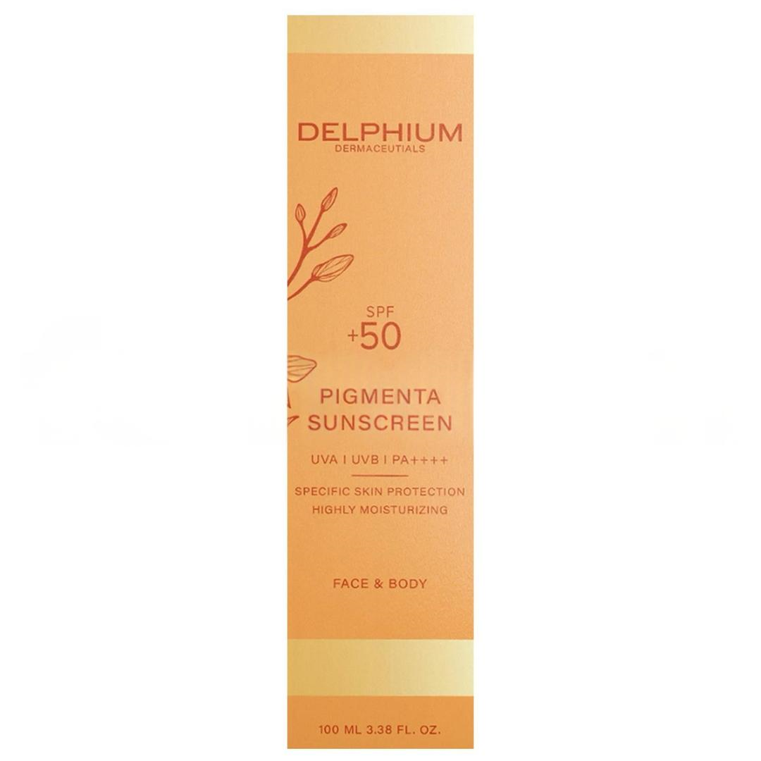 Delphium Pigmenta Spesific Sunscreen Cream Akıllı Filtre SPF50+ 100 ml