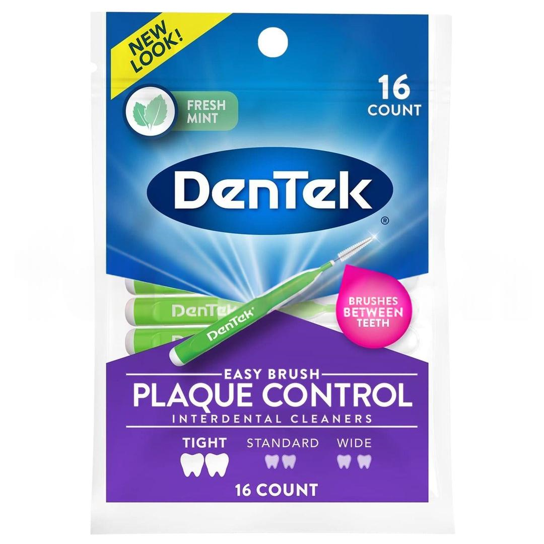 Dentek Easy Brush Advanced Clean Plak Kontrolü Diş Arası Temizleyicileri Sıkı 16 Adet
