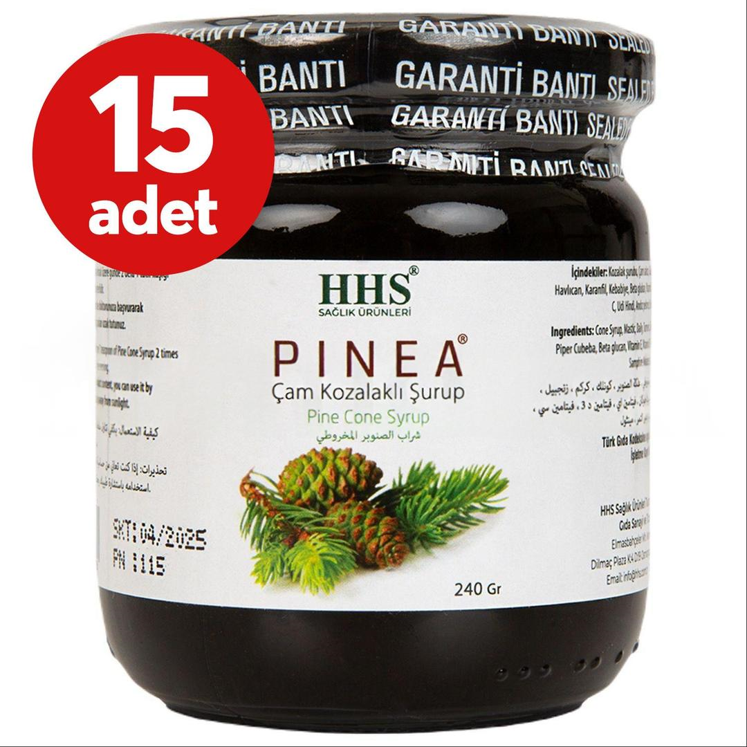 HHS Çam Kozalaklı Şurup 240 gr - 15 Adet