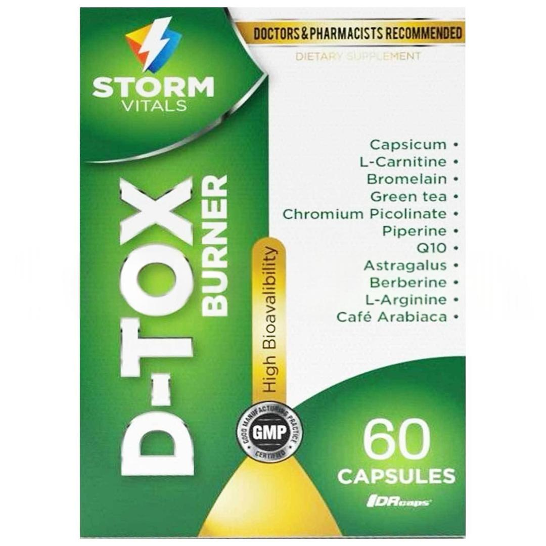 Storm Vitals D-Tox Burner 60 Kapsül