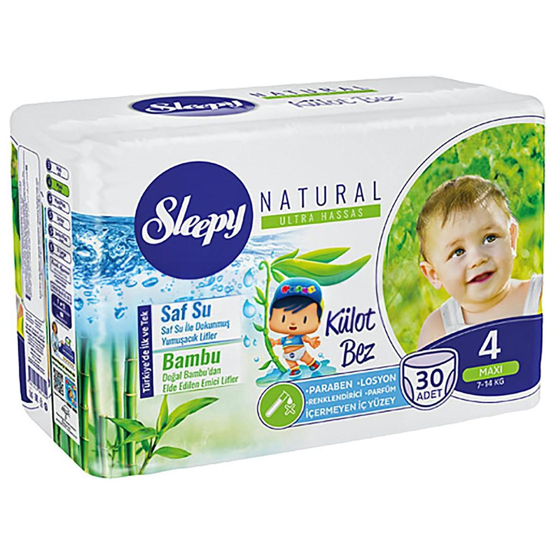 Sleepy Natural Külot Bez Maxi No: 4 30'lu