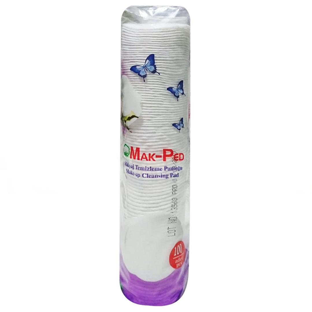 Mak-Ped Makyaj Temizleme Pamuğu 100'lü