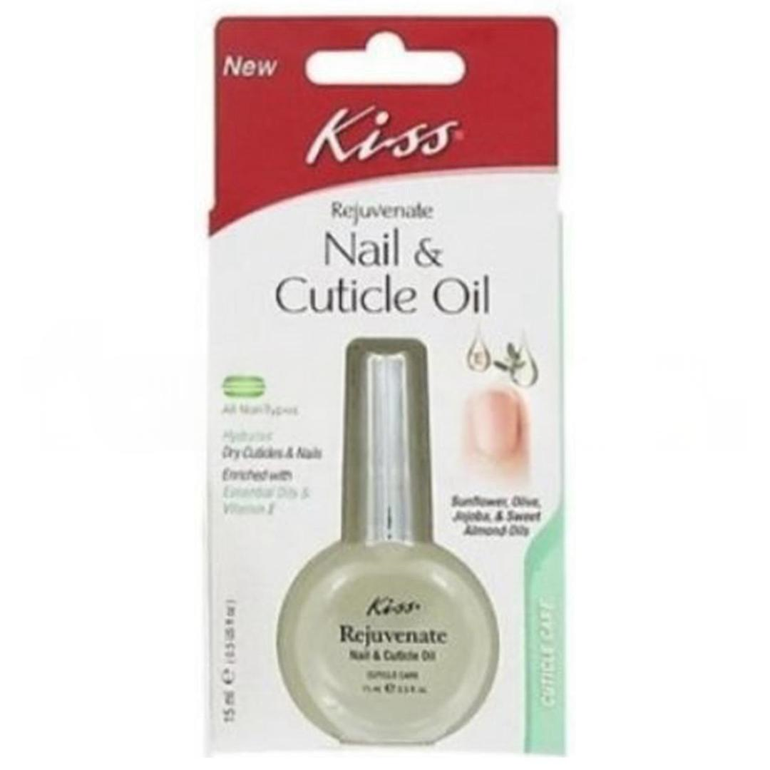 Kiss Rejuvenate Nail Cuticle Oil Tırnak ve Tırnak Eti Yumuşatıcı 15 ml