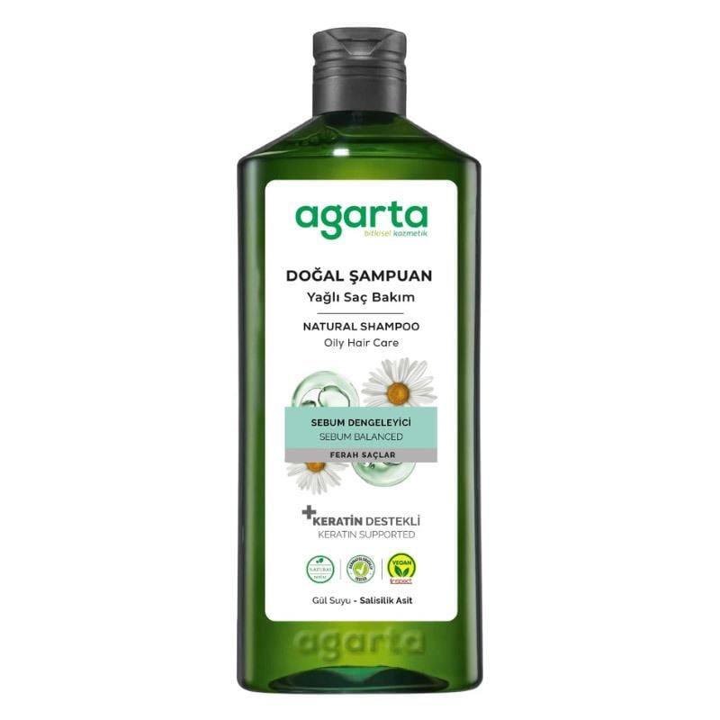 Agarta Yağlı Saç Bakım Şampuanı 400 ml