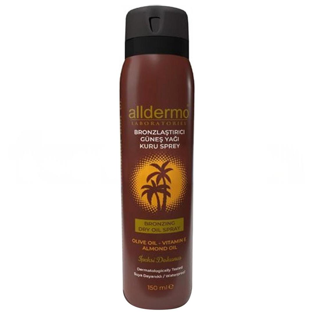 Alldermo Bronzing Dry Oil Aerosol Sprey 150 ml