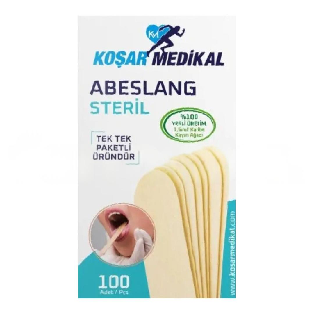 Koşar Medikal Abeslang Tekli Ambalaj 100'lü