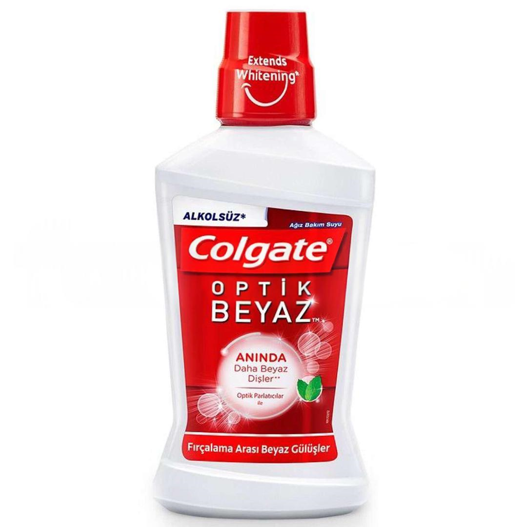 Colgate Ağız Bakım Suyu Optik Beyaz 500 ml