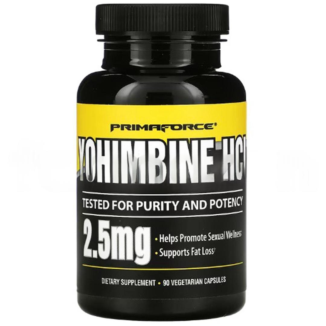 Primaforce Yohimbine HCL 2,5 mg 90 Vegetarian Capsules - İthal