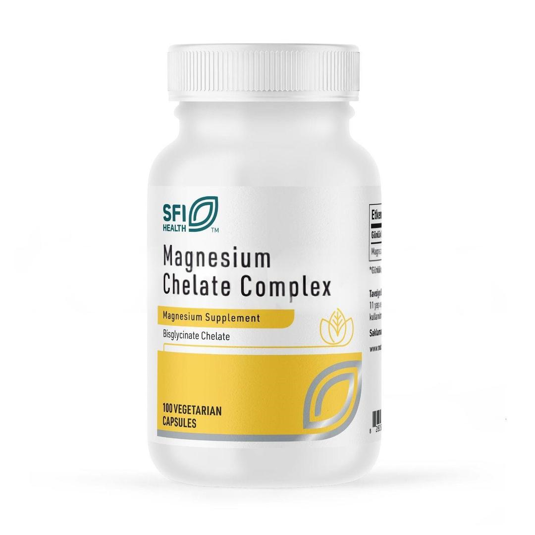 SFI Health Magnesium Chelate Complex 100 Kapsül