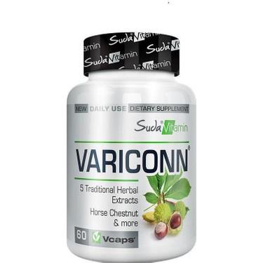 SUDA VITAMIN-VARICONN 60 Bitkisel Kapsül