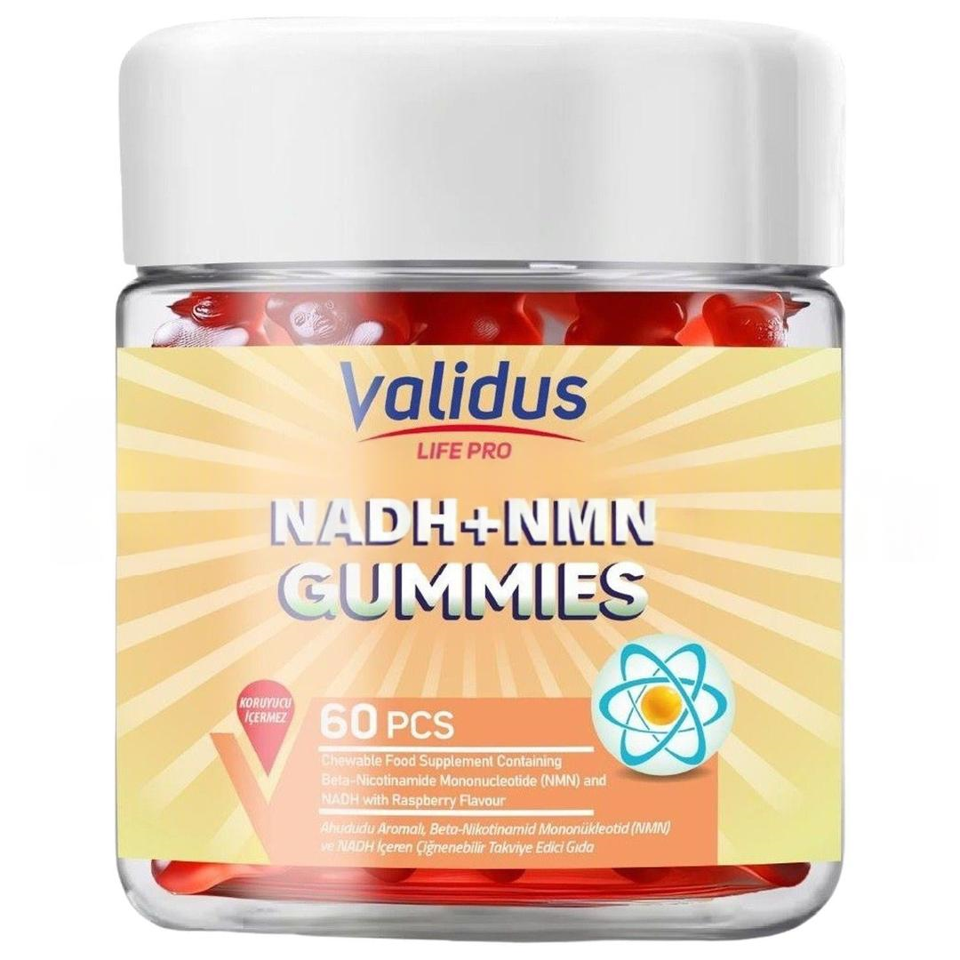 Validus Nmn 50 mg Nadh 20 mg 60 Gummies