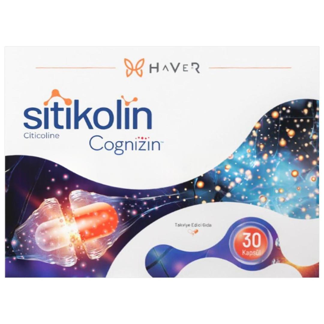 Haver Sitikolin Cognizin 250 mg 30 Kapsül - Eski Ambalaj