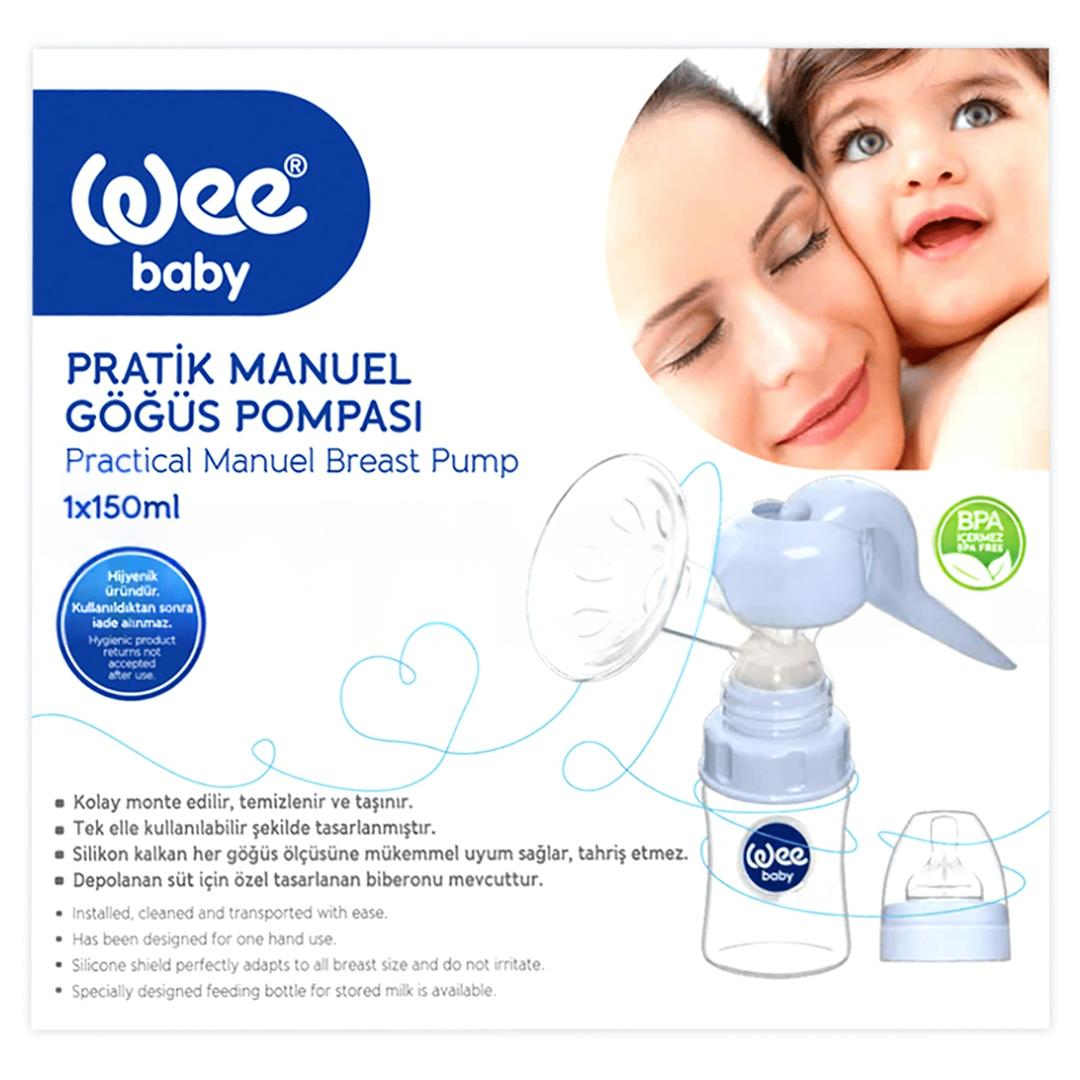 Wee Baby 752 Pratik Manuel Göğüs Pompası 150 ml - Eski Ambalaj
